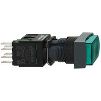 Кнопка Schneider Electric Harmony 16 мм, 24В, IP65, Зеленый
