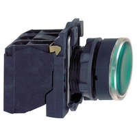 Кнопка Schneider Electric Harmony 22 мм, IP66, Зеленый