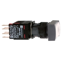 Кнопка Schneider Electric Harmony 16 мм, IP65, Белый