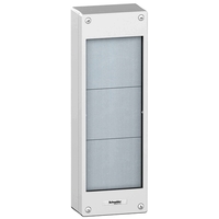 Распределительный шкаф Schneider Electric PRAGMA, 18 мод., IP30, навесной, пластик, дверь