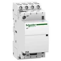 Модульный контактор Schneider Electric iCT 4P 25А 400/24В AC
