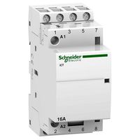Модульный контактор Schneider Electric iCT 4P 16А 400/24В AC