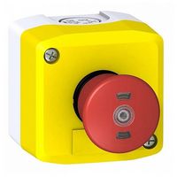 Кнопочный пост аварийной остановки Schneider Electric Harmony XALF, 1 кнопка