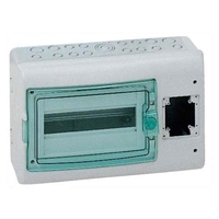 Распределительный шкаф Schneider Electric KAEDRA, 12 мод., IP65, навесной, пластик, дверь