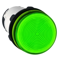 Лампа сигнальная Schneider Electric Harmony, 22мм, 250В, AC, Зеленый