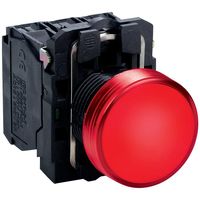 Лампа сигнальная Schneider Electric Harmony, 22мм, 24В, AC/DC, Красный