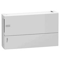 Распределительный шкаф Schneider Electric MINI PRAGMA, 18 мод., IP40, навесной, пластик, белая дверь, с клеммами