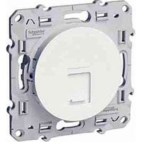 Розетка 1xRJ45 Cat.5e Schneider Electric ODACE, белый