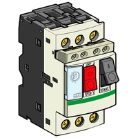 Силовой автомат для защиты двигателя Schneider Electric TeSys GV2 6.3А 3P, термомагнитный расцепитель