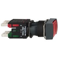 Кнопка Schneider Electric Harmony 16 мм, 24В, IP65, Красный