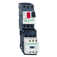 Пускатель Schneider Electric TeSys GV2DM 1А, 0.37кВт 400/24В