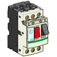 Силовой автомат для защиты двигателя Schneider Electric TeSys GV2 6.3А 3P, термомагнитный расцепитель