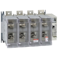Рубильник с предохранителем Schneider Electric TeSys GS 1250А 4P, 4