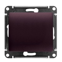 Выключатель 1-клавишный Schneider Electric GLOSSA, скрытый монтаж, сиреневый туман