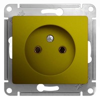 Розетка Schneider Electric GLOSSA, скрытый монтаж, фисташковый
