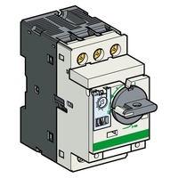 Силовой автомат для защиты двигателя Schneider Electric TeSys GV2 2.5А 3P, термомагнитный расцепитель
