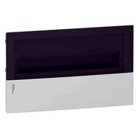 Распределительный шкаф Schneider Electric MINI PRAGMA 18 мод., IP40, встраиваемый, пластик, дымчатая дверь, с клеммами