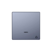 Клавиша с линзой Schneider Electric MERTEN D-LIFE, нержавеющая сталь