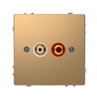 Аудио-розетка Schneider Electric MERTEN D-LIFE, песочный