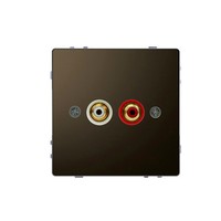 Аудио-розетка Schneider Electric MERTEN D-LIFE, мокко