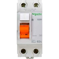 УЗО Schneider Electric Домовой 2P 63А 30мА (AC)