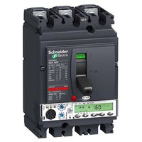 Силовой автомат Schneider Electric Compact NSX 160, Micrologic 5.2 A, 25кА, 3P, 160А