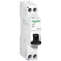 Дифавтомат Schneider Electric Acti9 2P 16А (C) 6кА 30мА (AC)