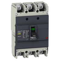 Силовой автомат Schneider Electric Easypact EZC 250, TM-D, 36кА, 3P, 125А