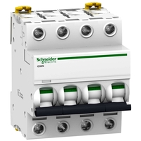 Автоматический выключатель Schneider Electric Acti9 4P 25А (C) 10кА
