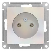 Розетка Schneider Electric ATLASDESIGN, скрытый монтаж, жемчуг