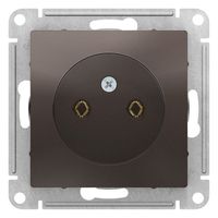 Розетка Schneider Electric ATLASDESIGN, скрытый монтаж, мокко