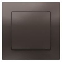 Выключатель 1-клавишный Schneider Electric ATLASDESIGN, скрытый монтаж, мокко