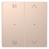 Клавиша для жалюзийного выключателя Schneider Electric MERTEN D-LIFE, шампань