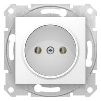 Розетка Schneider Electric SEDNA, скрытый монтаж, безвинтовые клеммы, белый