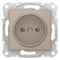 Розетка Schneider Electric SEDNA, скрытый монтаж, безвинтовые клеммы, титан