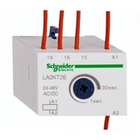 БЛОК ВСПОМОГАТЕЛЬНЫХ КОНТАКТОВ С ВЫДЕРЖКОЙ ВРЕМЕНИ 1...30С AC/DC 24...48V