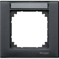 Рамка 1 пост Schneider Electric MERTEN M-PLAN, антрацит