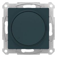 Светорегулятор поворотно-нажимной Schneider Electric ATLASDESIGN, 315 Вт,для LED 7-157 Вт/ВА, изумруд
