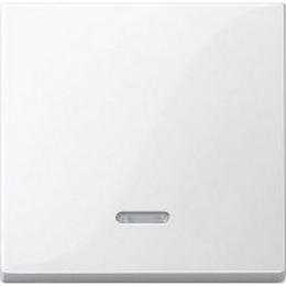 Клавиша с линзой Schneider Electric MERTEN SYSTEM M, полярно-белый