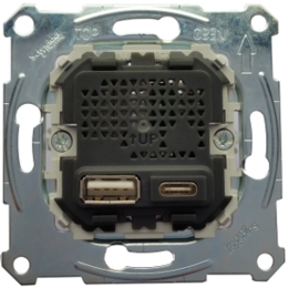 Розетка USB, 2,1А (Type A + Type C) Merten